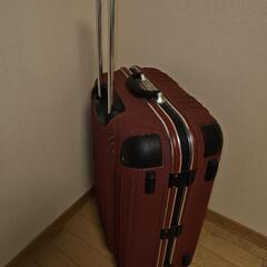 SPALDING スーツケース　中古の画像
