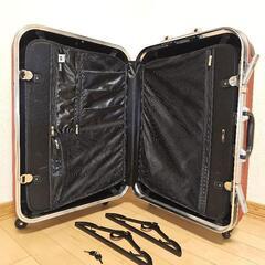 SPALDING スーツケース　中古の画像