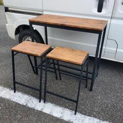 アンティーク風　テーブルセット