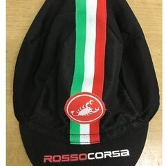 カステリ CASTELLI ROSSO CORSA サイクルキャップ 