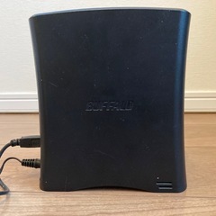 バッファロー外付けHDD 1TB 　buffalo HD-CLU2の画像