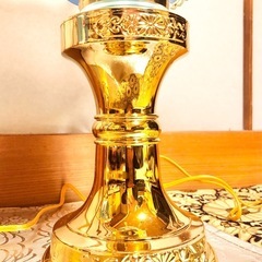 綺麗 水明灯 アジアン 和インテリア 寺家具　盆 間接照明 2つセット　☆配送応相談☆の画像