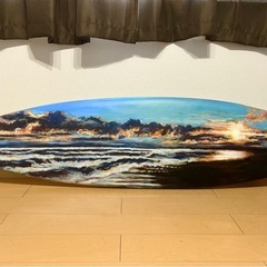 「海を描いたサーフボード」 飾りませんか?（相互無償）