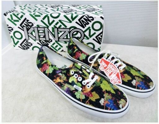 【希少　未使用品】VANS　オーセンティック　スニーカー　KENZO　コラボ　28.0㎝　メンズ　レア　葡萄　ぶどう　コレクション　バンズ