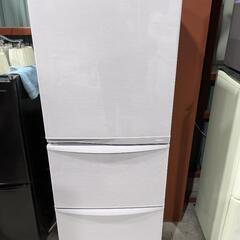 TOSHIBA 340L 3ドア冷凍冷蔵庫 GR-E34N(S S) 2014年製