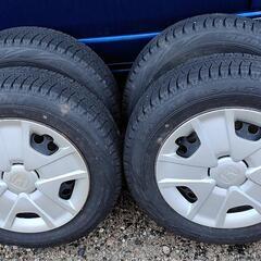 【予定者決定】タイヤホイール175/65R15　4穴（スタッドレ...