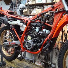 ホンダMTX50R　1984年式 　最終型6速7.2馬力エンジンに載せ替え　タイヤ前後交換済　実働整備済み　登録書類付き　旧車に理解あるかたの画像
