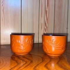 【未使用品】赤泥湯呑　18点セットの画像