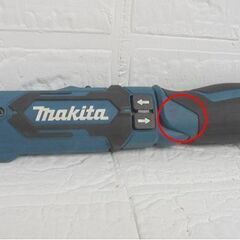 マキタ 7.2V 充電式ペンドライバドリル DF012D 青 バッテリ2個付き 電動工具 makita 充電器なし DIY 札幌市 白石店の画像