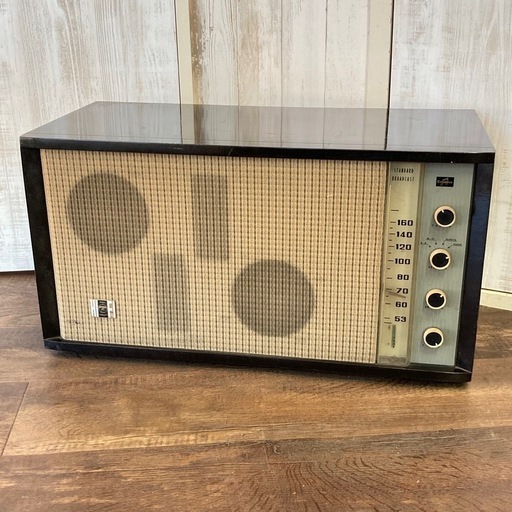m1024601-76 COlUMBIA コロムビアHIGH真空間ラジオ ジャンク品