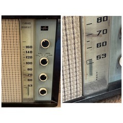 m1024601-76 COlUMBIA コロムビアHIGH真空間ラジオ ジャンク品 の画像