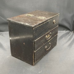 m1024601-75 裁縫箱 アンティーク骨董 年代物 昭和 レトロ 骨董品の画像