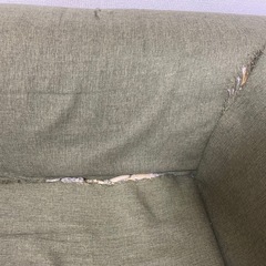 ローソファ　ソファ　緑の画像