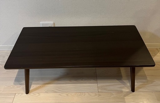 ニトリ 折りたたみ式ローテーブル 900×450×320