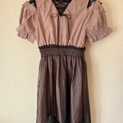 Rojitaワンピ レース✖️ドット柄 