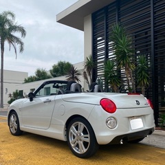 ◆‼️個人出品‼️◆美車◆2016年式 ダイハツ Copen コペン cero セロ◆AT◆パールホワイト◆ブラックインテリアパック◆車検R7.9◆純正フルセグナビ◆ETC◆込み込み価格◆の画像