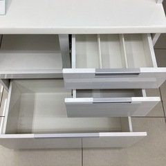 2枚扉レンジボード ホワイトの画像