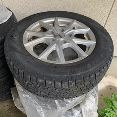 15インチ スタッドレス4本 195/65R15 冬タイヤ 雪用...