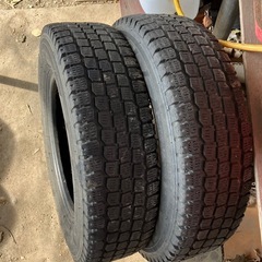 145r12 6pr 2本　スタッドレス