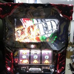 パチスロ実機 学園黙示録 ハイスクールオブザデッド  CC コイン不要機付き スロット機 クレカ決済可能|江別市のリサイクルショップドロップの画像