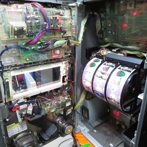 パチスロ実機 学園黙示録 ハイスクールオブザデッド  CC コイン不要機付き スロット機 クレカ決済可能|江別市のリサイクルショップド