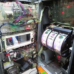 パチスロ実機 学園黙示録 ハイスクールオブザデッド  CC コイン不要機付き スロット機 クレカ決済可能|江別市のリサイクルショップドロップの画像