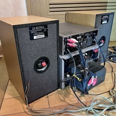 引き渡し完了【あげます】KENWOOD MDミニコンポ　ジャンクの画像