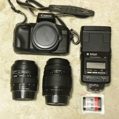 中古Canonフイルムカメラ　レンズ他