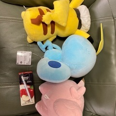 ポケモン　 ぬいぐるみ3点の画像