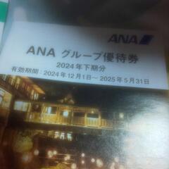 ANA株主優待1枚と冊子の画像