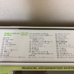CASIO 自動演奏機能付きキーボードの画像