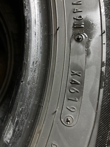 引渡し決定ｽﾀｯﾄﾞﾚｽﾀｲﾔ195/65R15