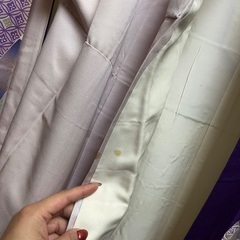 【お値下げ】美しい紫色の振袖 着物の画像