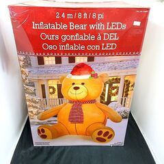 4/28コストコ ライトアップベアー 2m43cm クリスマス ...