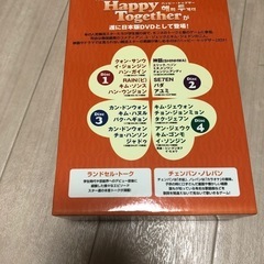 KBS韓流バラエティ「ハッピートゥゲザー」 DVD-BOX〈4枚組〉　訳ありの画像