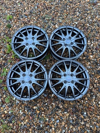165/60R15  中古スタッドレスタイヤと中古アルミホイール（美品）
 のセット 
