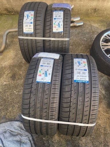 決まりました新品タイヤ4本