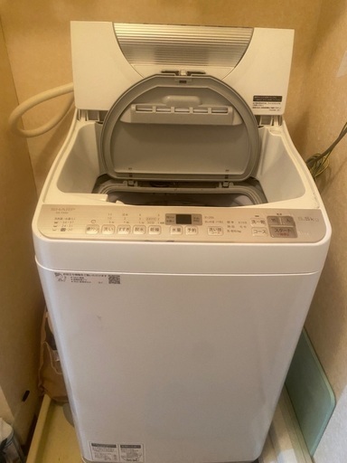 シャープ　洗濯機乾燥機　5.5キロ
