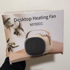 💫 新品　セラミックヒ一タ一小型 省エネ900W電気	 フアンヒ一タ一江乜ラミック ヒ一タ一電気スト一プ 暖房 送風3秒速暖 コンバクト 3段階調節 転倒オフ 足元暖房 おしやれ 静音 省エネ 節電 寝室 台所リビング/脱衣所/洗面所/オフィス適用 PSE認証の画像