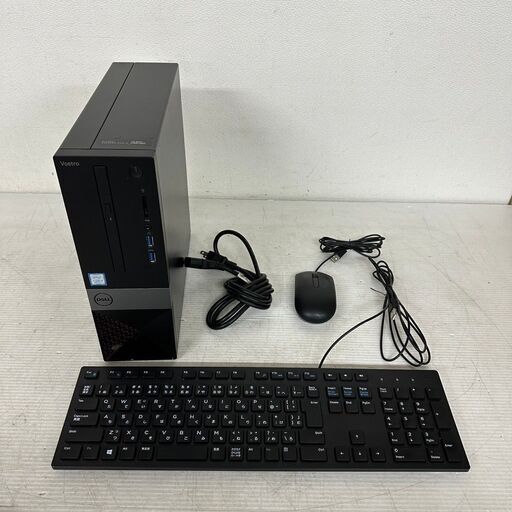 【Dell】 デル Vostro 3470 デスクトップ パソコン Win10 Pro 64bit Intel Core i3 8100 3.60GHz 4GB HDD 1TB N0545