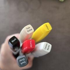 アルコールマーカー 100均 コピックの画像