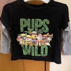 パウパトロール重ね着風ロンT 90cm