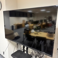 最終値下中】65インチDMM.makeモニターとTVスタンド