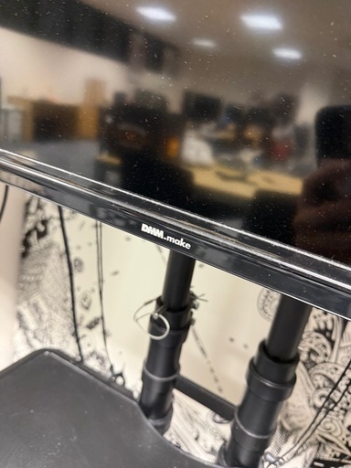 最終値下中】65インチDMM.makeモニターとTVスタンド