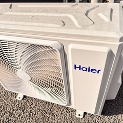 Haier（ハイアール）エアコン 2.2kw　huu(フー) CSシリーズJAA-CS224AK(W) ホワイト2024年製 美品の画像