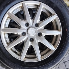 スタッドレス4本 195/65R15 冬タイヤ 雪用タイヤ ノア...