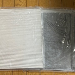 AC-FT06 交換用フィルターモデル ツインバード(TWINBIRD)との互換性ありACー4238 AC-4357 AC-D358 空気清浄機,H13 HEPA集塵フィルター + 脱臭フィルター(2 枚入)の画像