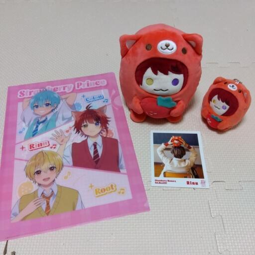 すとぷり　ストロベリープリンス　莉犬くん　ぬいぐるみセット