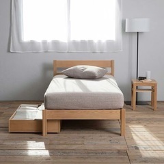 無印良品　シングルベッド マットレスの画像