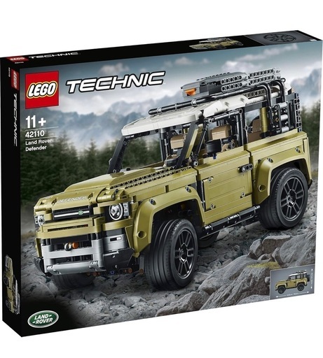 【LEGO TECHNIC】【説明書付】【美品】【完成品】【消毒済み】レゴテクニック ランドローバー ディフェンダー　【掲載期間12/